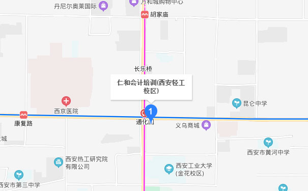 西安仁和会计轻工校区